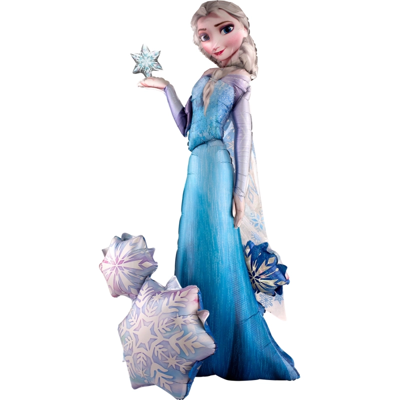 エアウォーカー アナと雪の女王 エルサ メタリックバルーン (横88cm×縦144cm)
